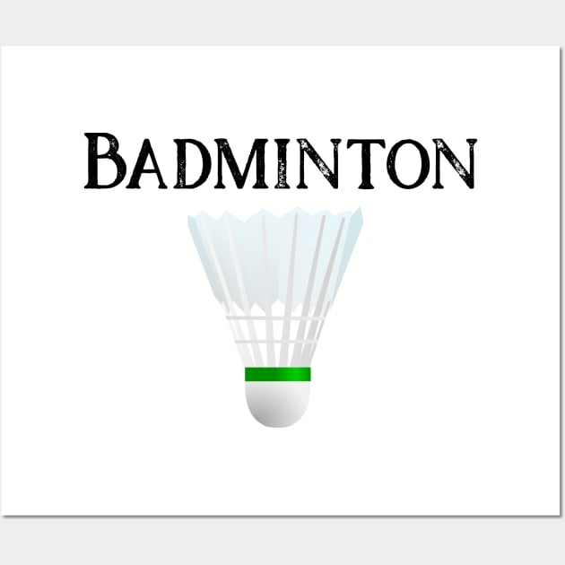 Badminton Sports Wall Art by letnothingstopyou